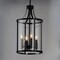 Maxim Lighting Sentinel 4-Light Pendant 25253CLBK - alternate 3